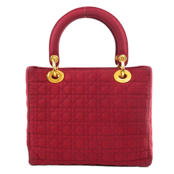 Christian Dior Handbag Nylon Material Red - Picture 2 of 9